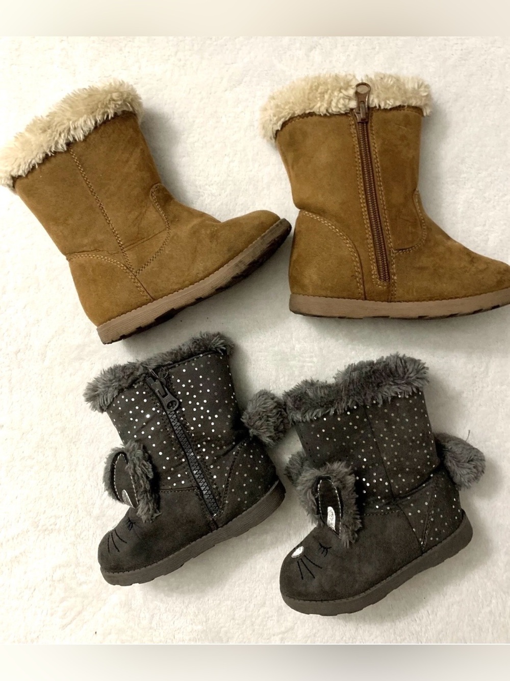 Lot of Cute Girls Boots Size 7-9 Winter